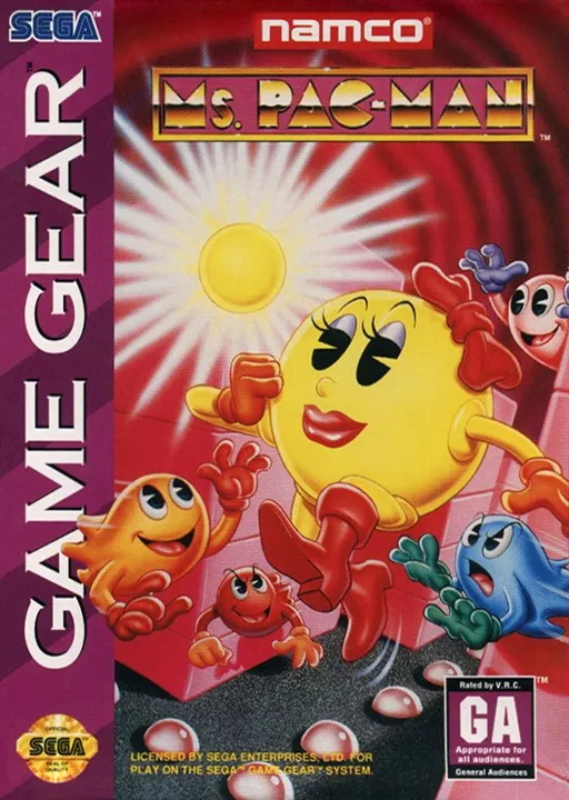 Обложка игры Ms. Pac-Man